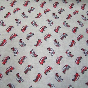 Piros autók drapp alapon