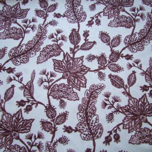 Barna virágok, levelek (cuya)