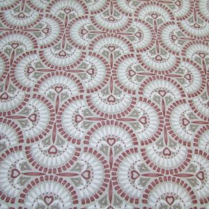 Bordó, drapp, szürke minta fehérrel drapp alapon (impregnált)