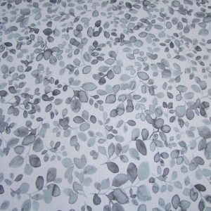 Szürke levelek fehér alapon (impregnált)