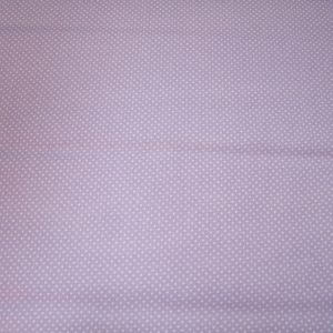 Halványlila alapon fehér pöttyök (2mm)