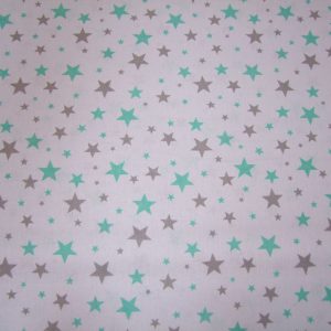 Türkiz és szürke csillagok