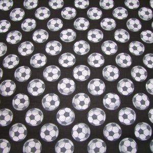 Focilabdák feketén