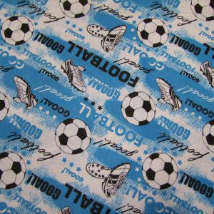 Foci minta kék alapon