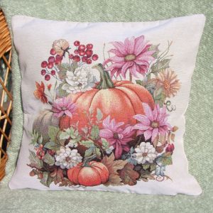 Őszi mintás díszpárna huzat