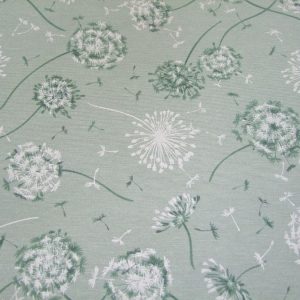 Pitypang minta közép zöld alapon