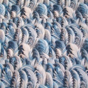 Kék-drapp-szürke tollak