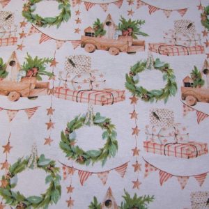 Karácsonyi pasztell minta