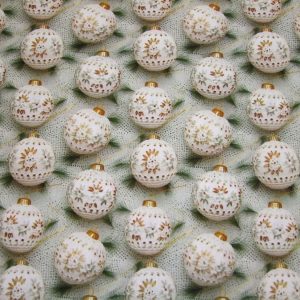 3D karácsonyi gömbdíszek