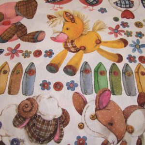 Textil állatkák (digitálisan nyomtatott minta)