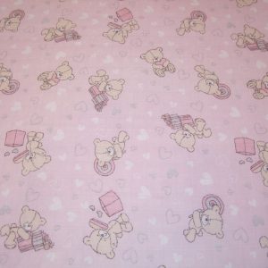 Macik rózsaszín alapon (pelenka)