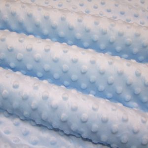 Minky dot világoskék