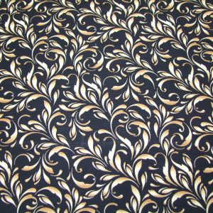 Arany indaminta feketén