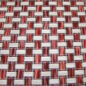 Piros-fekete szövés minta