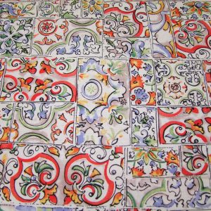 Színes spanyol minta