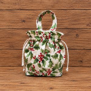 Ilex mintás húzózsinóros táska